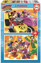 Educa 17239 - Kinderpuzzel 2x48st Mickey en vrienden