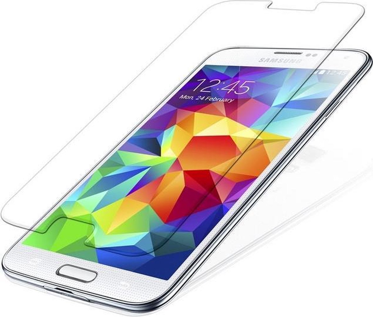 Lift gezond verstand beheerder Samsung Galaxy S5 glazen Screenprotector Tempered Glass (0.3mm) | bol.com