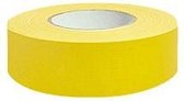 Watervaste textieltape, 50 m/rol breedte 15 mm Geel