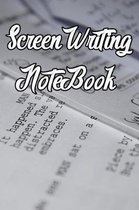 Screen Writing Notebook