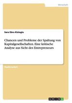 Chancen und Probleme der Spaltung von Kapitalgesellschaften. Eine kritische Analyse aus Sicht des Entrepreneurs