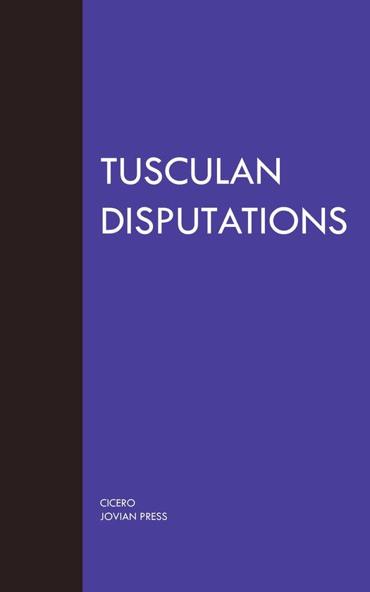 Tusculan Disputations - cover