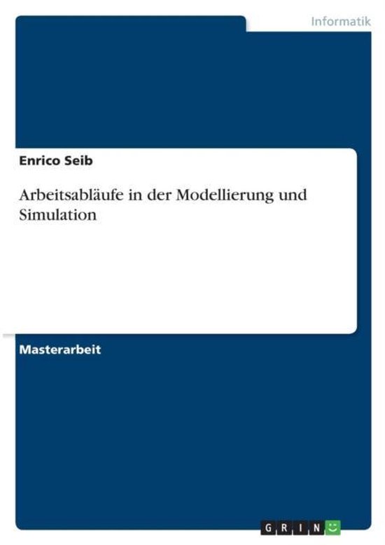 Arbeitsabl ufe in Der Modellierung Und Simulation - cover
