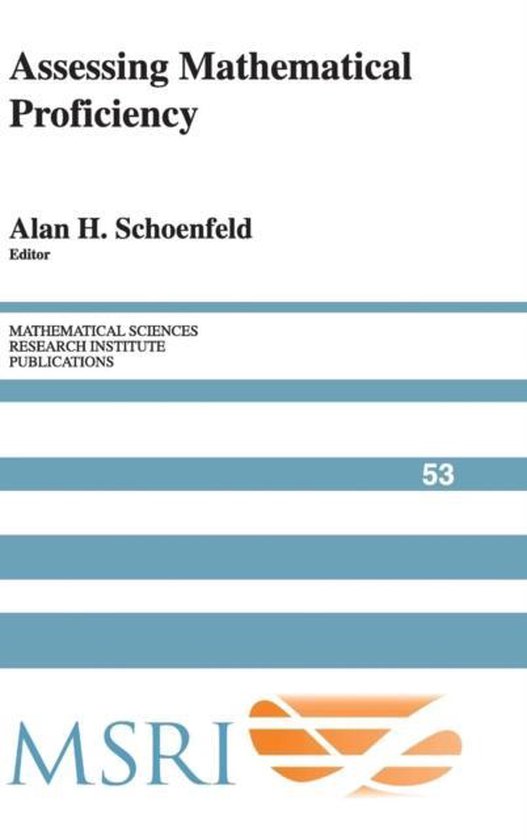 Assessing Mathematical Proficiency - cover