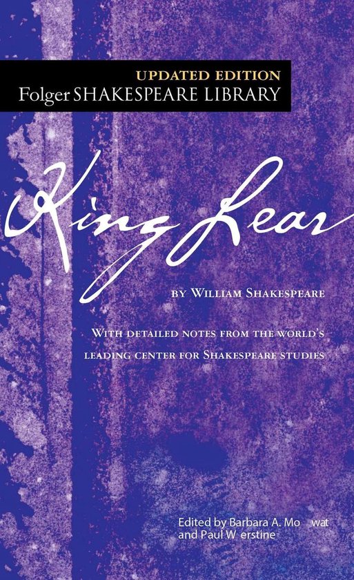Folger Shakespeare Library - King Lear - cover