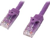 StarTech Cat5e Ethernet netwerkkabel met snagless RJ45 connectors - UTP kabel 7m paars