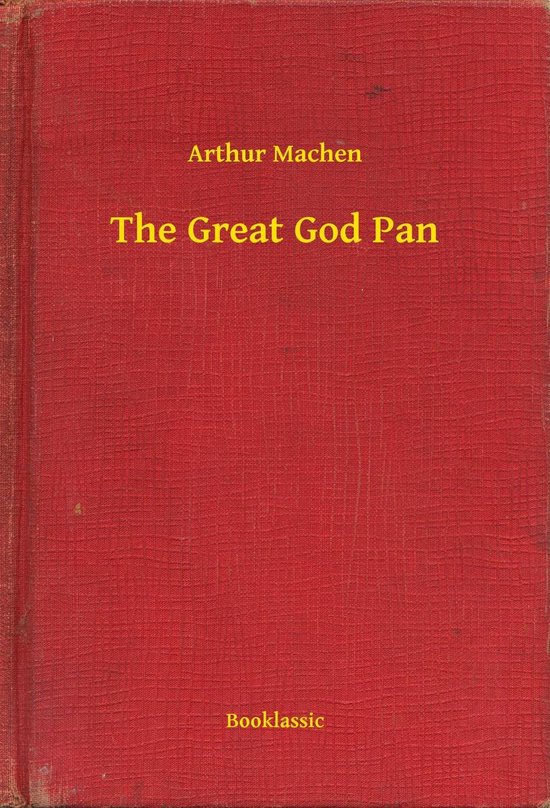 The Great God Pan - cover