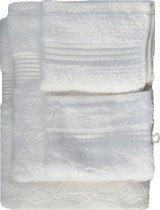 iSleep Terry Badtextiel - Voordeelset (4 Handdoeken + 4 Washandjes) - Ivoor