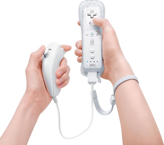 levenslang Hoofdstraat inleveren Nintendo Nunchuk Controller - Wit (Wii + Wii U) | bol.com