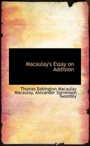 Macaulay's Essay on Addision