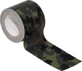 Army Pantser-Plakband Duct Tape Textiel 5 cm x 5 m vlekkencamouflage