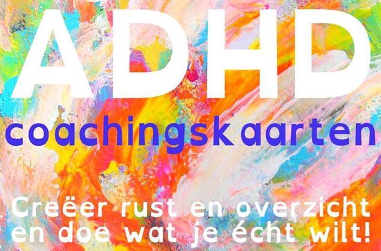 Boekomslag voor ADHD-coachingskaarten