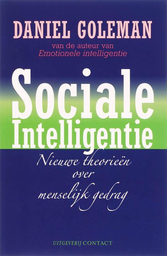 Sociale Intelligentie - cover