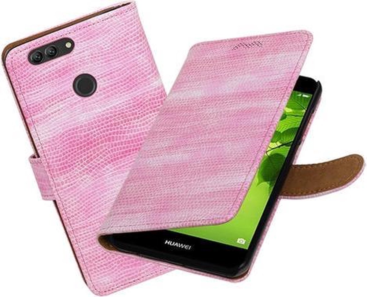 BestCases.nl Huawei nova 2 Mini Slang booktype hoesje Roze