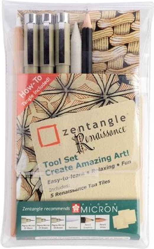Sakura Zentangle Renaissance tool set 11