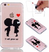 TPU Soft Case voor iPhone 6s / 6 4.7-inch –I Will Grow Up