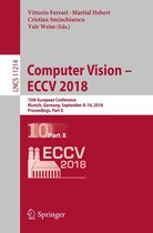 Lecture Notes in Computer Science 11214 - Computer Vision – ECCV 2018
