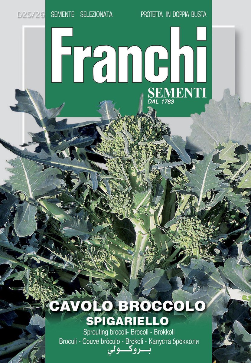 Franchi - Cavolo Broccolo Spigariello - bloeiende broccoli