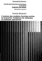 L'Analyse Des Modeles D'Entrees-Sorties En Economie