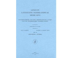 Omslag van Lexicon Latinitatis Nederlandicae Medii Aevi