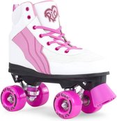 Rio Roller Roller Pure Rollerskate Inlineskates - Maat 37 - UnisexKinderen en volwassenen - wit/roze