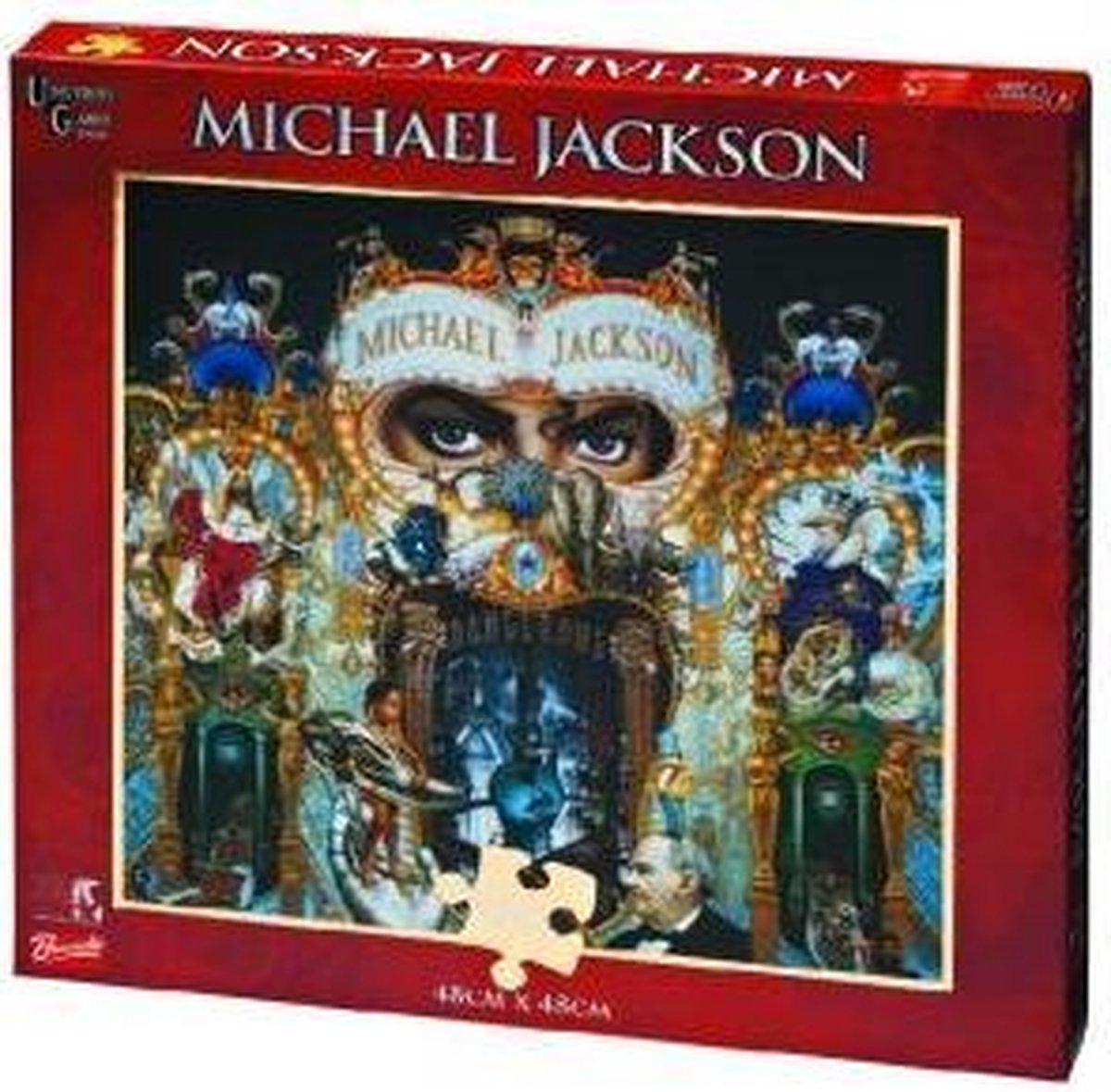 Knipoog Terugbetaling Lieve Poster Puzzel Michael Jackson: Dangerous | bol.com