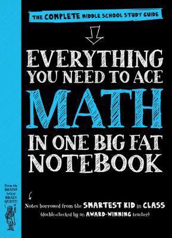 Everything You Need to Ace Math in One Big Fat Notebook - cover