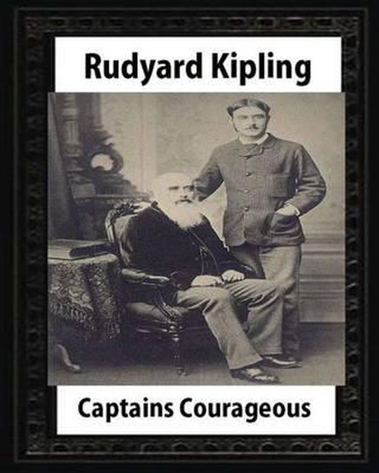 Captains courageous (1896), by Rudyard Kipling(novel) - cover