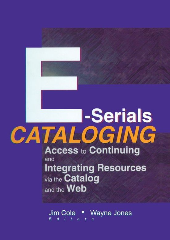 E-Serials Cataloging - cover