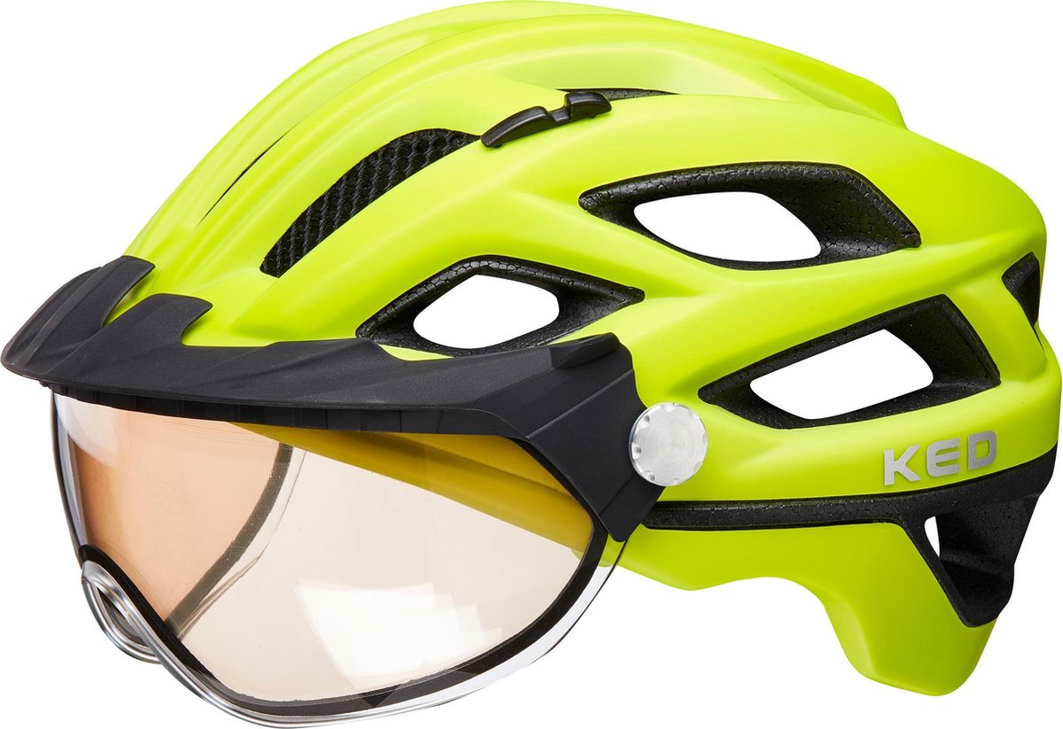 Fietshelm KED Covis Lite M (52-58cm) - yellow matt