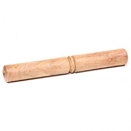 Klankschaal aanstrijkhout - 19x2.5 cm - 70 g van Merkloos — afbeelding 2