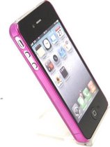 Extreme dunne backcase 0,5 mm voor iphone 4 roze