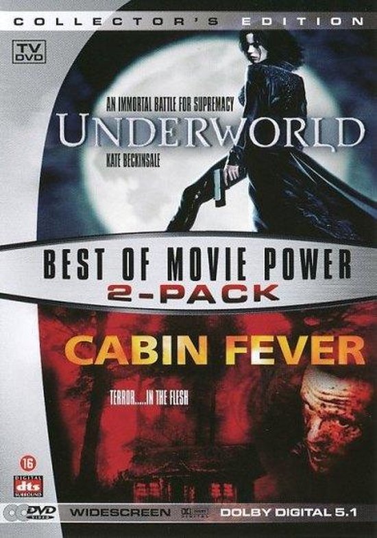 Cover van de film 'Underworld / Cabin Fever'