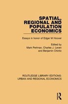 Routledge Library Editions: Urban and Regional Economics- Spatial, Regional and Population Economics