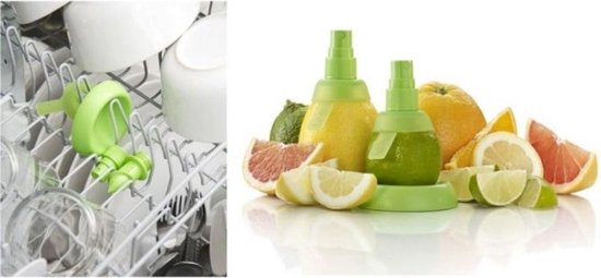 Citroen Spray Citrus Spuit Duo Pack - BPA FREE - Citrus Plug - Keukenhulp - Keukengadget — afbeelding 3