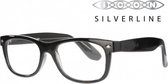 Icon Eyewear MCB713 Silverline Leesbril +2.00 - Glanzend zwart