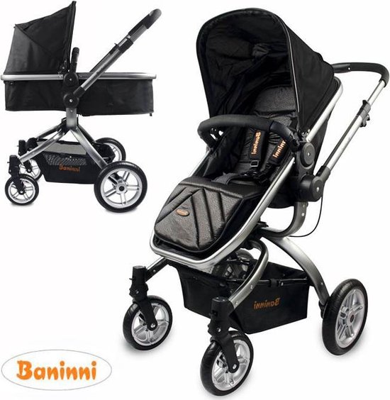 Kinderwagen Baninni Maxim 3 1 Black (incl. autostoel) | bol.com