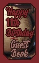 Happy 11th Birthday Guest Book