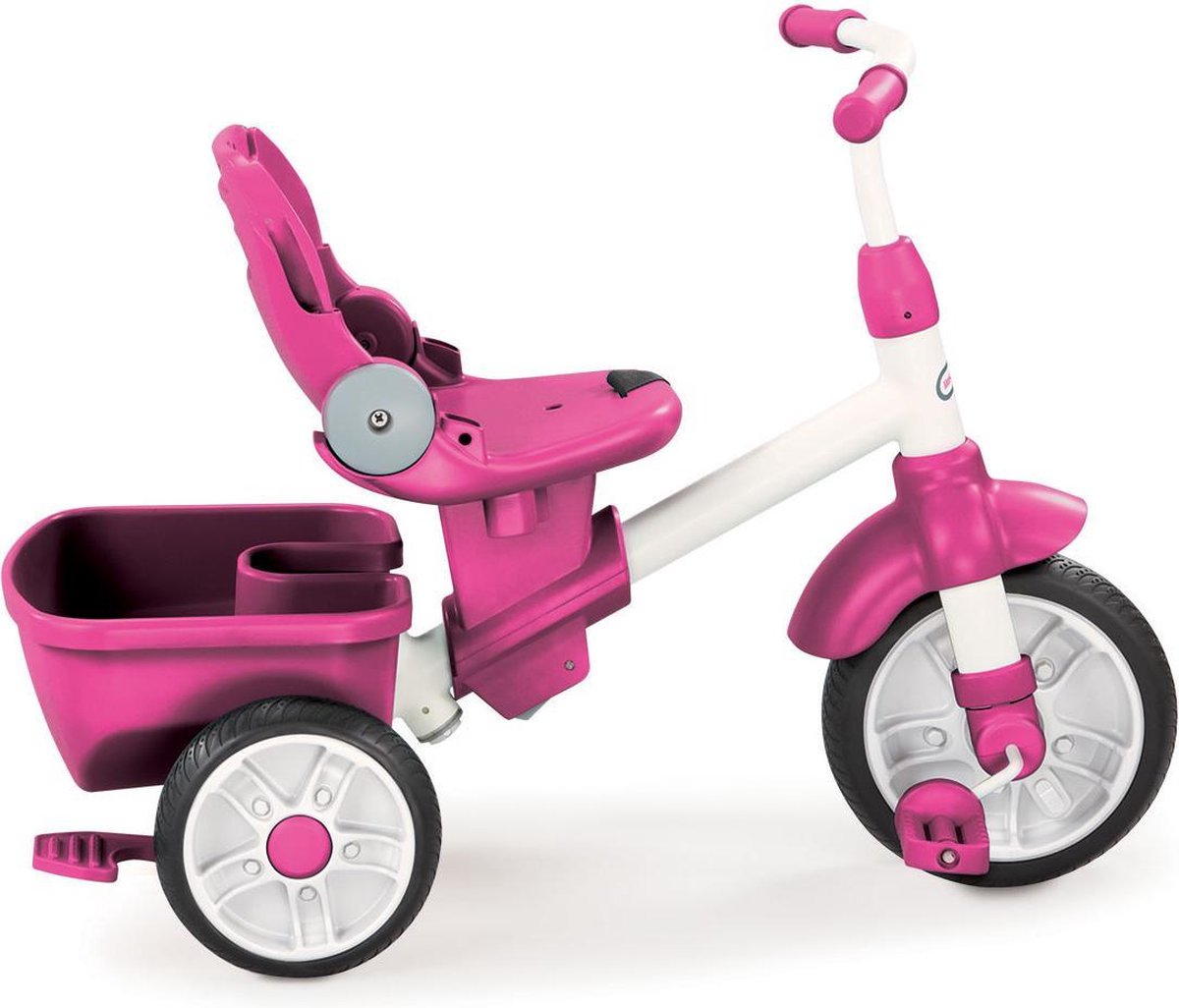 Little Tikes 4-in-1 Perfect Fit Roze - Driewieler | bol.com