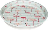 Dienblad flamingo mint 33 cm