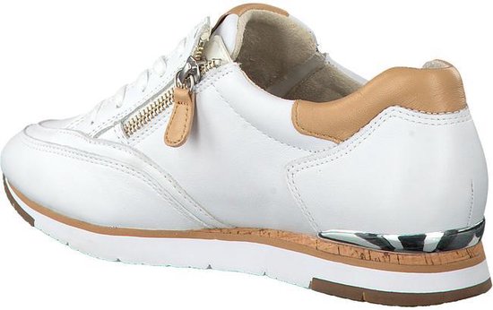Gabor Dames Sneakers 323 - Wit - Maat 38,5 | bol.com