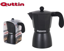 Quttin espresso maker - 6 kopjes - aluminium