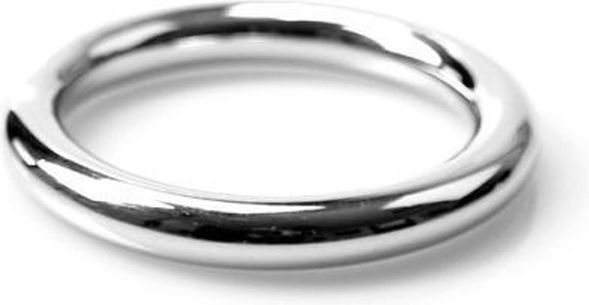 Goedkoopste Cockring rond RVS 10 mm Ø 45 mm