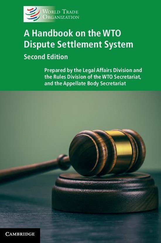 A Handbook on the WTO Dispute Settlement System - cover
