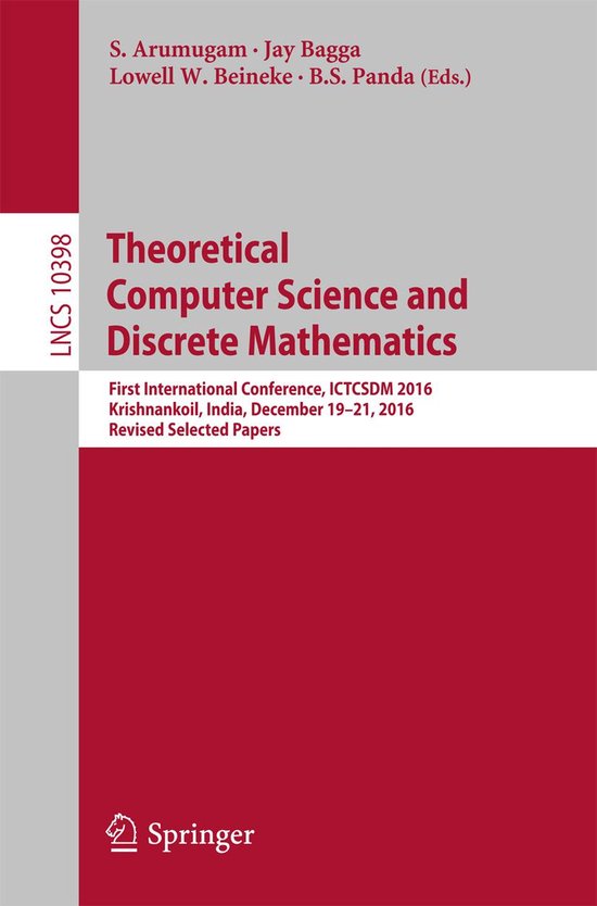Springer Nature Proceedings Computer Science - Theoretical C ... - cover