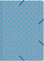 Documentmap luxe Tile Turquoise