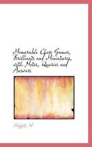 Memorable Chess Games, Brilliants and Miniatures, with Notes, Queries and Answers