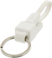 Valueline VLMP60410W0.10 Usb 2.0 Kabel A Male - Micro-b Male Plat 0.1 M Wit