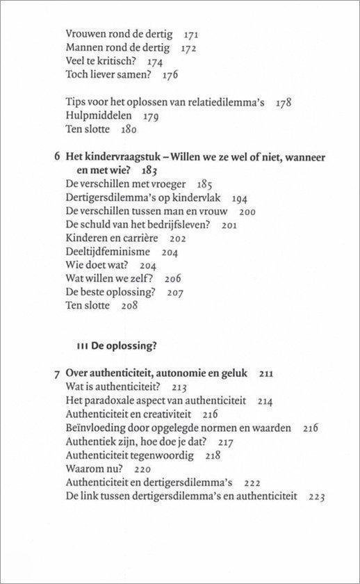 Het Dertigers Dilemma