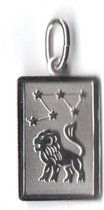 Robimex Collection Hanger Sterrenbeeld Leeuw - Zilver